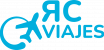 Logotipo de RC Viajes - Tu agencia de viajes en Gandía